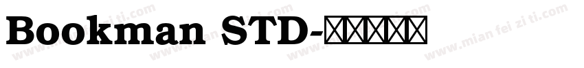 Bookman STD字体转换